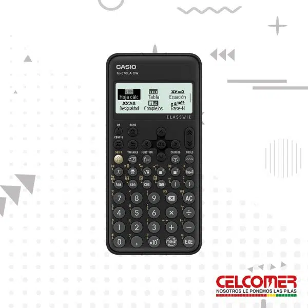 Fx-570la-cw Casio Calculadora Compacta Con 550 Func.